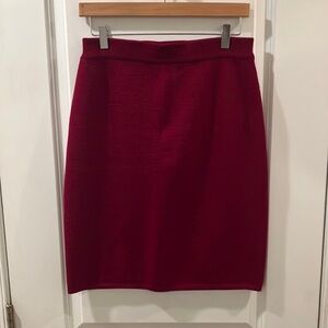 Vintage Lord & Taylor Merino Wool Skirt M